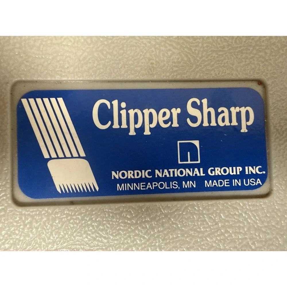 Clipper Sharp Blade Sharpening Kit Complete In Case And Instructions Vintage